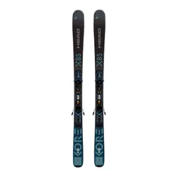 Narty męskie allmountain HEAD KORE X 85 + wiązania HEAD PR 11 z GRIP WALK 2024 - Długość (cm) - 184