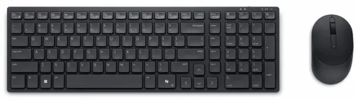 Zestaw klawiatura i mysz Dell Silent KM555 bezprzewodowa czarna