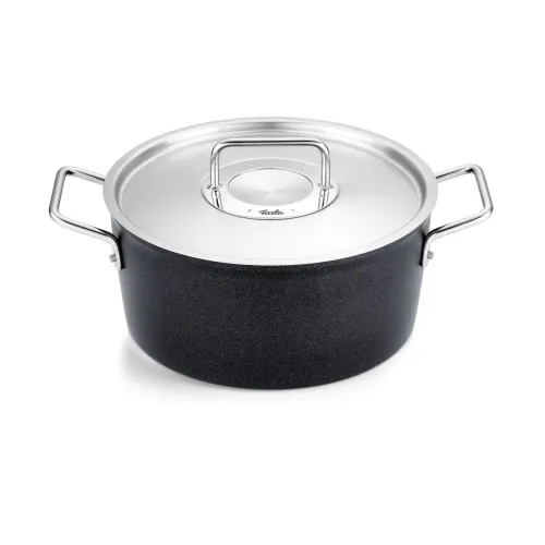 FISSLER Adamant 20 cm - garnek aluminiowy z pokrywką