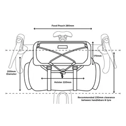 Сумка на руль RESTRAP Bar Bag