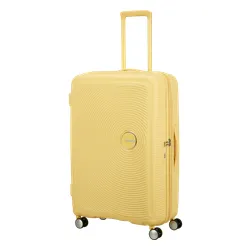 Большой чемодан American Tourister Soundbox 77cm - Pastel Yellow