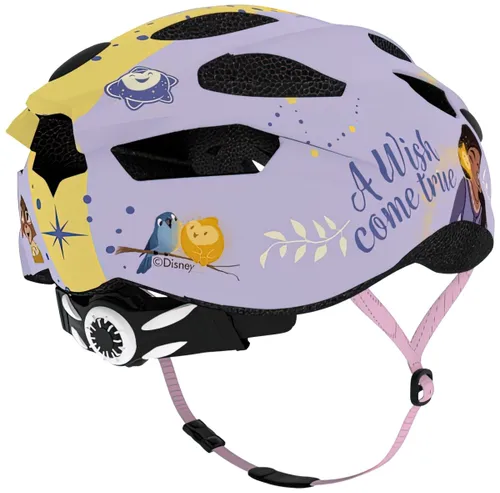 Kask DISNEY Wish Fioletowy dla Dzieci (rozmiar M)