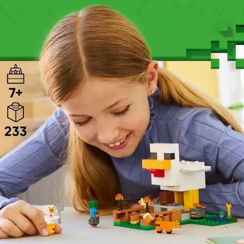 LEGO 21585 Minecraft Farma Kurczaków