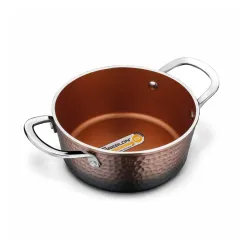 Garnek na indukcję z powłoką nieprzywierającą Starke Pro Glossy Copper 1,6 l