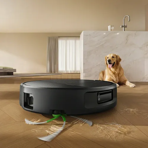 Robot sprzątający iRobot Roomba 675 Combo Czarny Funkcja mopowania Stacja oczyszczająca Tworzenie mapy pomieszczenia 63dB