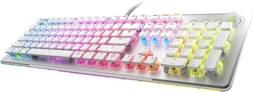 Klawiatura opto-mechaniczna Roccat Vulcan II Max AIMO - biały