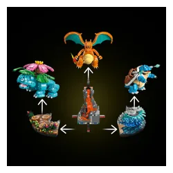 LEGO 72153 Pokémon Venusaur, Charizard i Blastoise