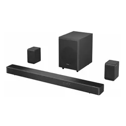 Soundbar HISENSE AX5120G Czarny 5.1.2-kanałowy, Bezprzewodowy Subwoofer,HDMI eARC,Dolby Atmos,DTS:X,HD Master