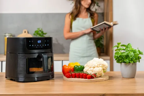 Air Fryer Frytkownica beztłuszczowa GÖTZE & JENSEN AF610K 6l 8 automatycznych programów