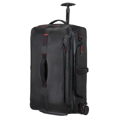 Samsonite Paradiver Light Duffle Orta Tekerlekli Seyahat Çantası-Siyah