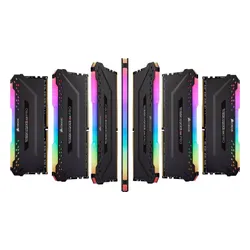 Pamięć Corsair Vengeance RGB PRO, DDR4, 64 GB, 3600MHz, CL18 (CMW64GX4M4D3600C18)