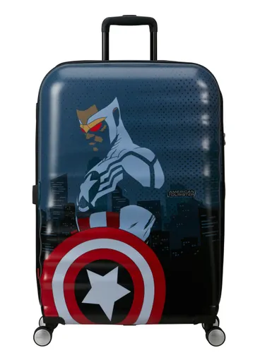 Большой чемодан American Tourister Wavebreaker Disney Marvel - Captain America