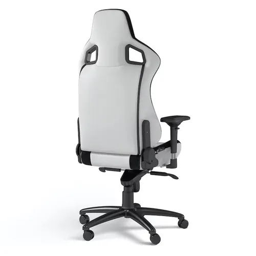 Fotel Noblechairs EPIC White Black Gamingowy do 120kg Skóra ECO Biało-czarny