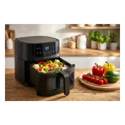 Air Fryer Frytkownica beztłuszczowa GÖTZE & JENSEN AF610K 6l 8 automatycznych programów