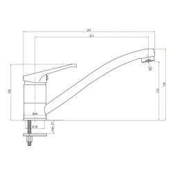 Bateria DEANTE Neo Lobo BYU 060M Chrom