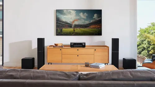 Ресивер Denon AVR-X1800H DAB 7.2-канальный Dolby Atmos DTS X Wi-Fi Bluetooth AirPlay черный