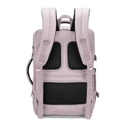 Plecak podróżny poszerzany Puccini Easy Pack Laptop 16" - różowy