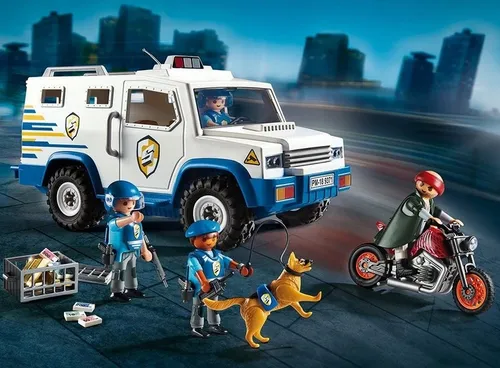 Playmobil City Action 9371 денежный Транспортер