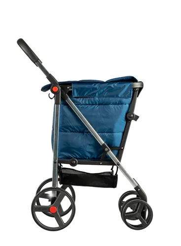 Coș de cumpărături Rolser Polar Folding coș de cumpărături-bleumarin