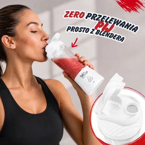 Blender kielichowy Webber PB500 0,7l Biały