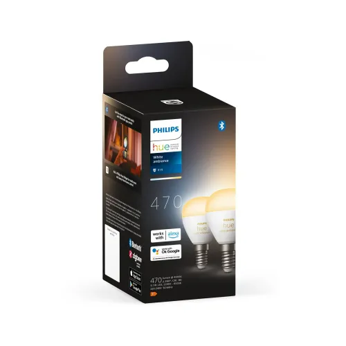Żarówka LED Philips Hue White Ambiance E14 2szt.