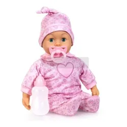 Bobas pierwsze słowa różowy 38cm