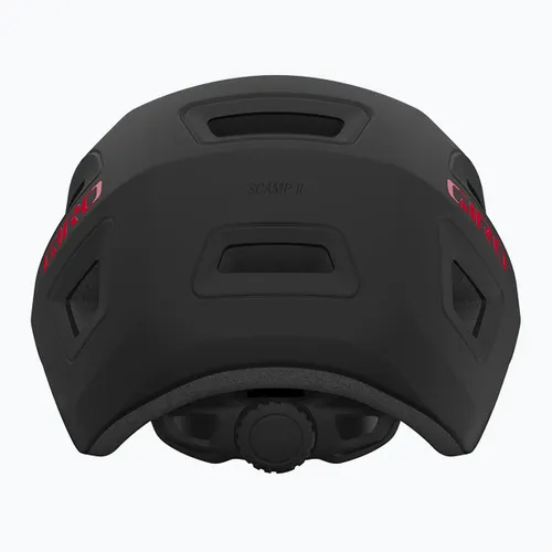 Kask rowerowy dziecięcy Giro Scamp II Integrated Mips Jr matte black/red