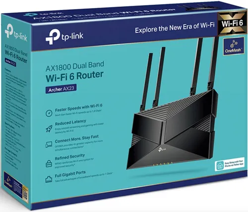 Router TP-LINK Archer AX23 2.4 / 5 GHz (DualBand), Wi-Fi Mesh