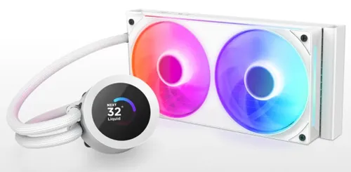Chłodzenie wodne NZXT Kraken Plus 240 RGB Biały