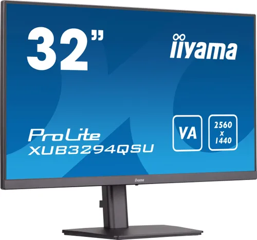 Monitor iiyama ProLite XUB3294QSU-B11 32" 2K VA 75Hz 4ms