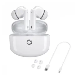 Słuchawki bezprzewodowe Manta TWS Rytmo Bluetooth 5.3 Biały