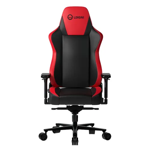Fotel Lorgar Base 311 Gamingowy do 150kg Skóra ECO Czarno-czerwony