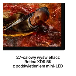 Monitor APPLE Studio Display XDR 2026 27" 5120x2880px (Szkło standardowe, Podstawka z regulacją pochylenia i wysokości)