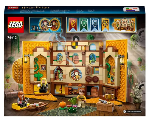 LEGO 76412 Harry Potter Flaga Hufflepuffu