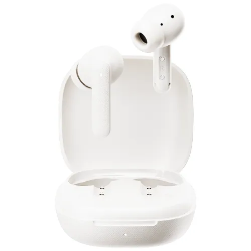 Słuchawki bezprzewodowe QCY Buds T43 Dokanałowe Bluetooth 5.3 Biały