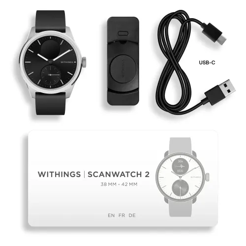 Smartwatch Withings ScanWatch 2 42mm Czarny