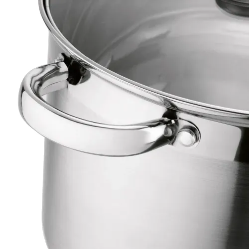 Garnek prosty ze stali nierdzewnej z pokrywką Tadar 29 litrów