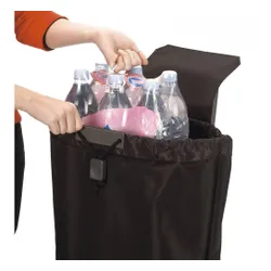 Coș de cumpărături pliabil cu două roți Rolser I-Max MF-black