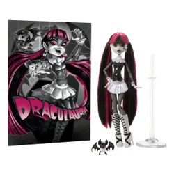 Lalka MONSTER HIGH Reel Drama Straszny Seans Draculaura HKN27
