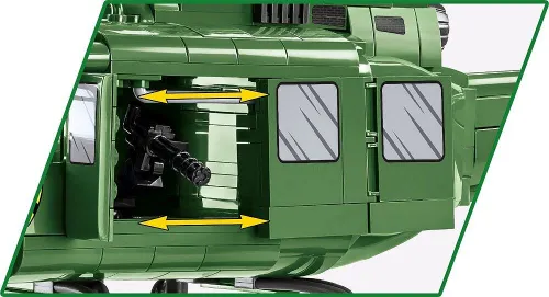 Yapı taşları Cobı 2423 tarihi koleksiyon Vietnam Vietnam Savaşı helikopter Bell UH-1 Huey Iroquois 656 yapı taşları