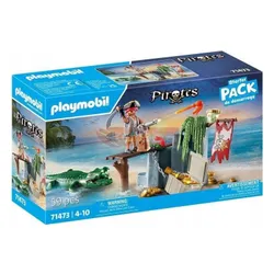 PLAYMOBIL STARTER PACK 71473 PIRAT Z ALIGATOREM