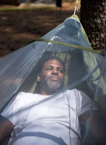 Hamak ENO JungleLink Hammock System - charcoal/evergreen