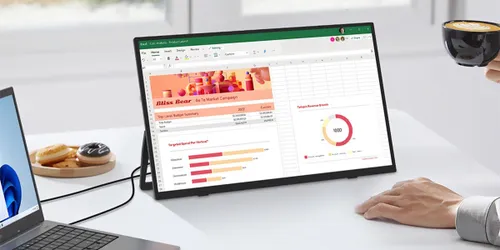 Monitor ZEUSLAP ZP156 15" 1920x1080px IPS 4 ms