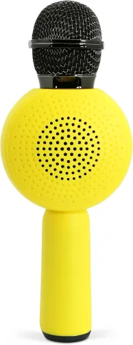 Mikrofon z głośnikiem Bluetooth OTL Technologies Pokémon Pikachu PopSing LED Light Up Wireless Karaoke 5W Żółty