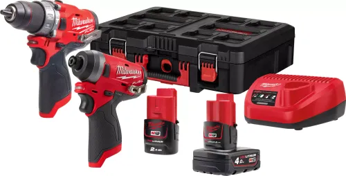 Milwaukee M12 FPP2A - 422p Yakıt Güç Paketi Kombinasyon Kiti