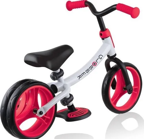 Globber Rowerek biegowy Globber GO Bike DUO 614-202-2 biało-czerwony