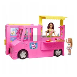 Lalka Barbie Foodtruck z lalkami GWJ58