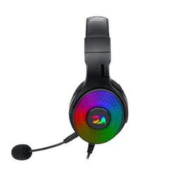 Słuchawki przewodowe z mikrofonem Redragon Pandora H350 RGB Nauszne Czarny