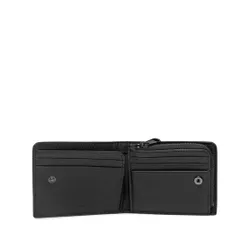 Большой мужской кошелек Calvin Klein Rubberized Bifold Half с / A K50k511376 Uv Mono Black 0gl