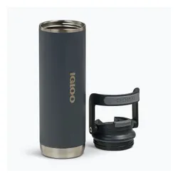 Kubek termiczny Igloo Tumbler Flip 'n' Sip 600 ml carbonite